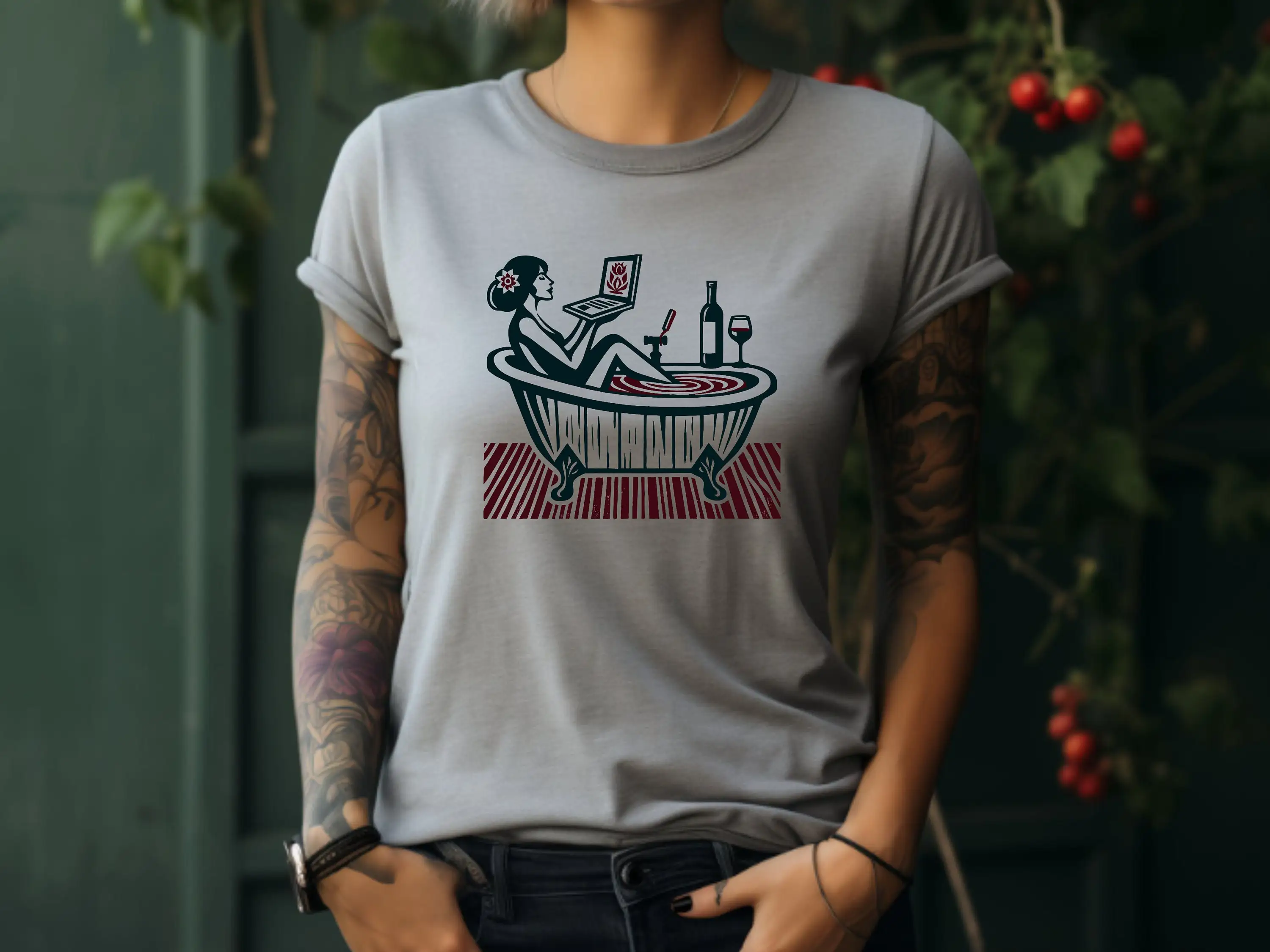 Self Care T Shirt Wine Lover B – обзор и цена Spa Wellness Day