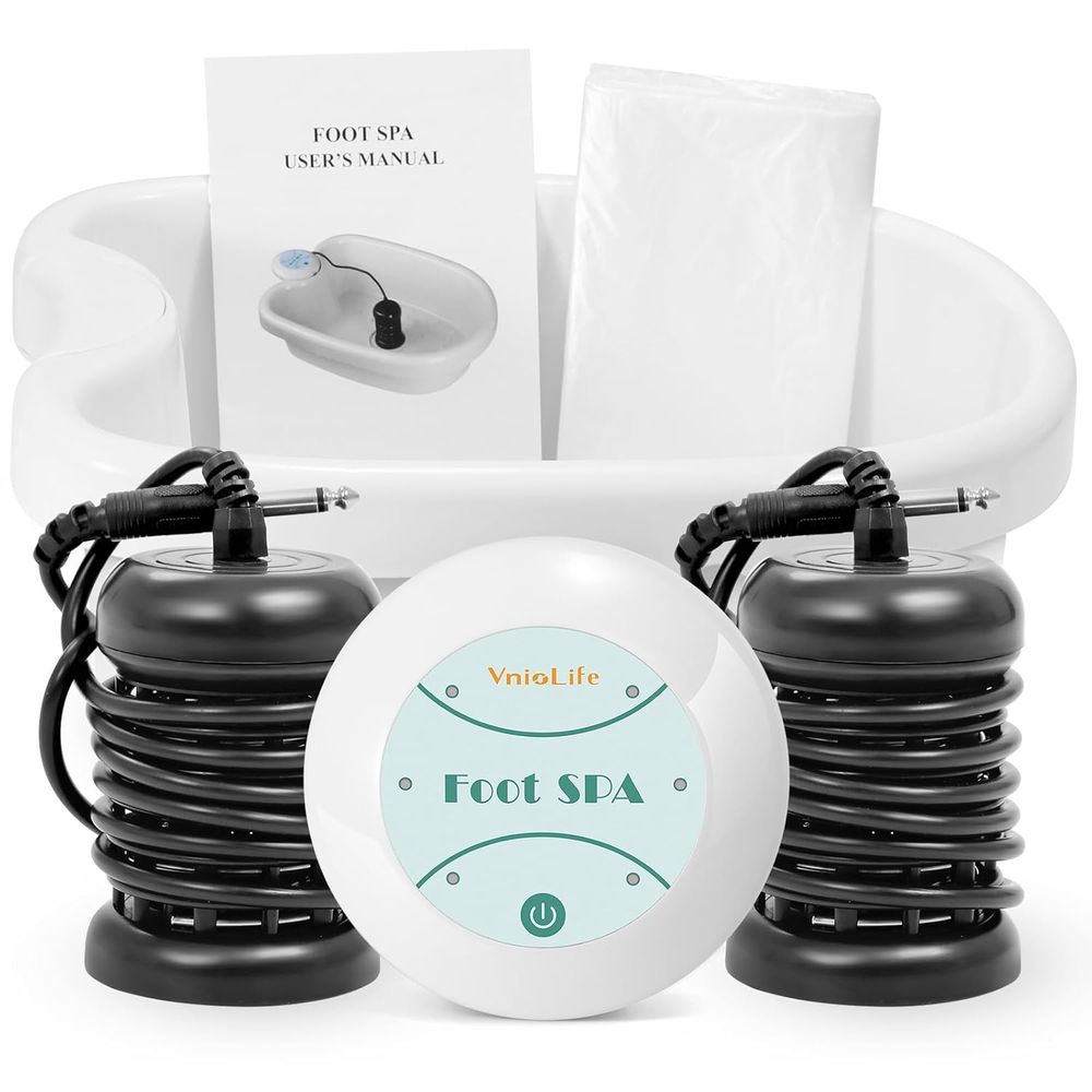 Portable Ionic Foot Spa Detox  – обзор и цена Spa Wellness And Beauty