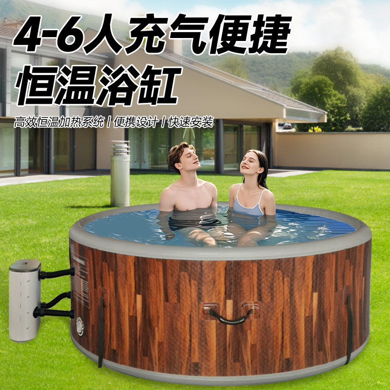 Jacuzzi Inflatable Outdoor Fam – обзор и цена Spa Wellness Family