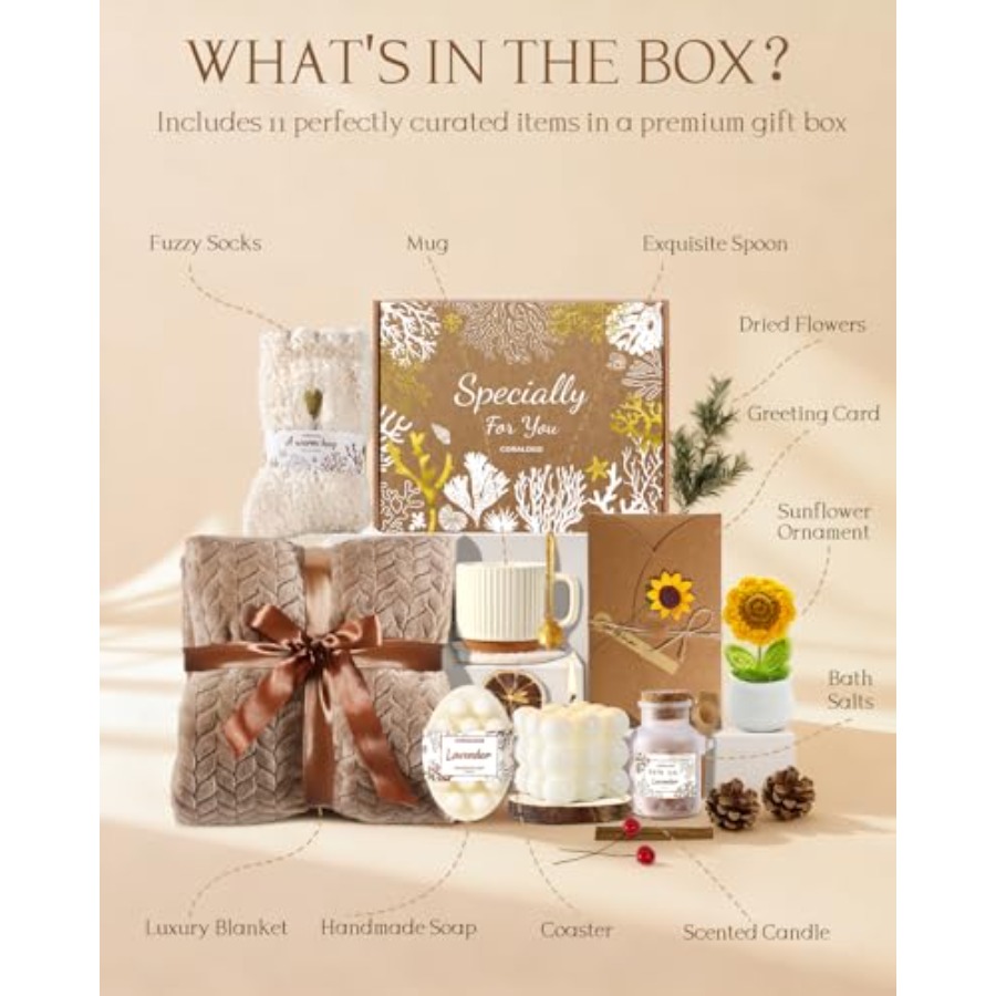 Spa Gift Baskets for Women - M – обзор и цена Spa Wellness Day
